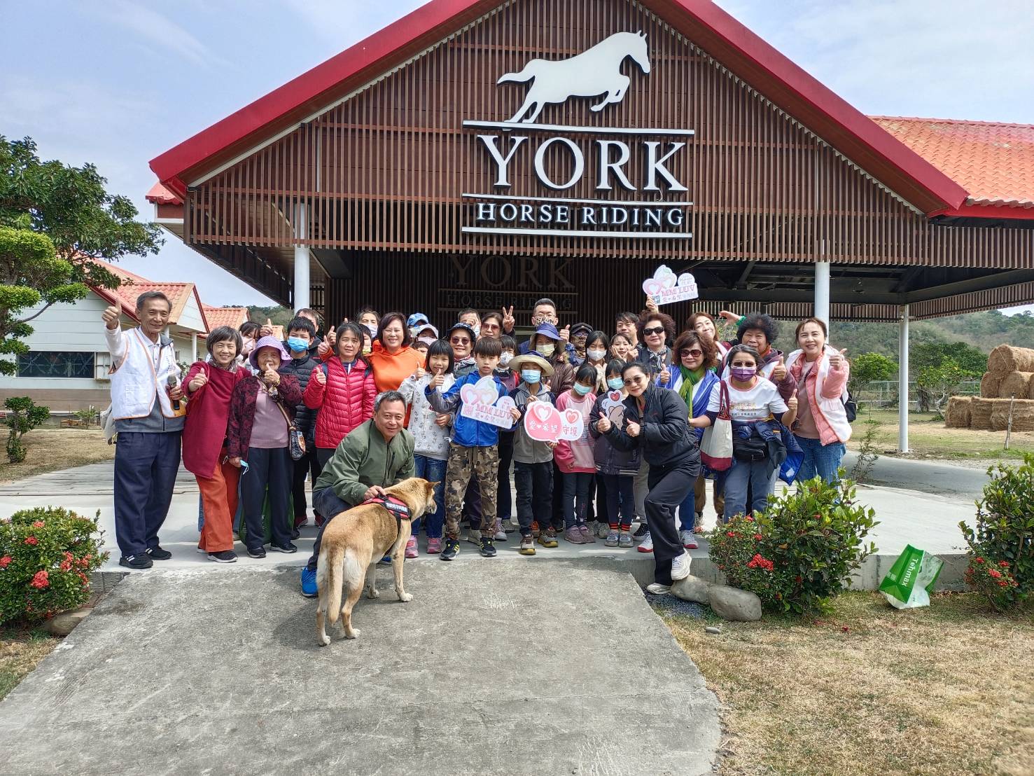 113/3/9期待已久的「與馬兒有約-騎在悠客」公益活動終於上場了.(標題圖檔)
