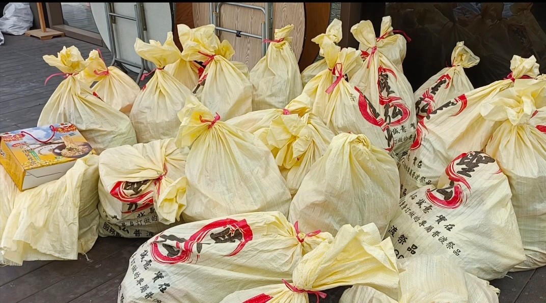 感謝莿桐慈賢堂贈送物資27袋.嘉惠本會弱勢兒少家庭(標題圖檔)