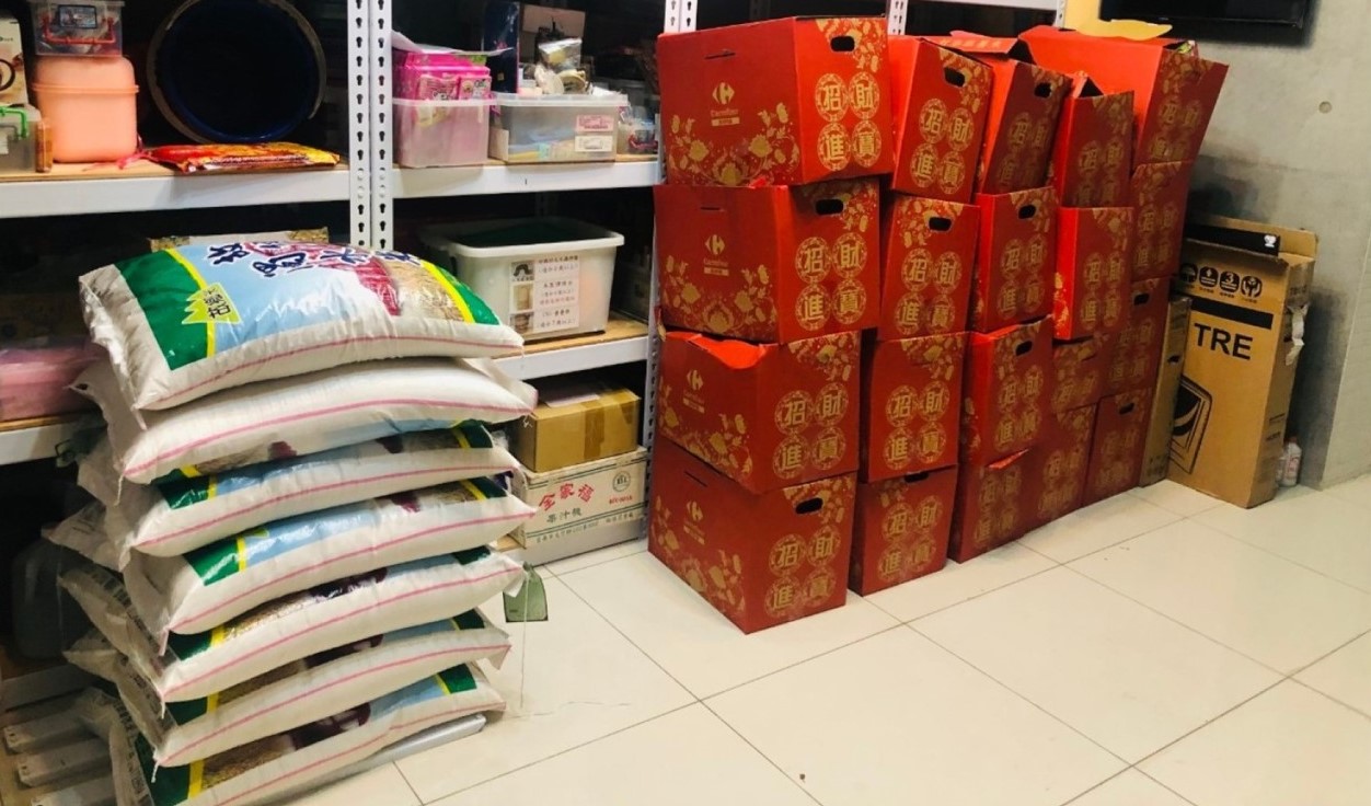 感謝高雄三鳳宮捐贈白米350斤及物資20份.嘉惠本會弱勢兒少(標題圖檔)